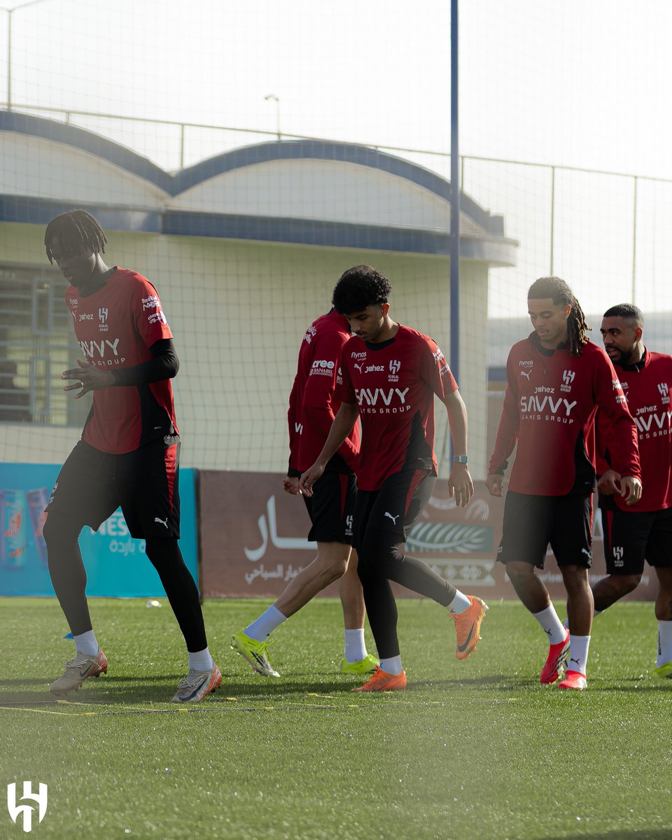 Alhilal_FC's tweet image. الاستعدادات الأخيرة قبل مواجهة "الأخدود" 📸