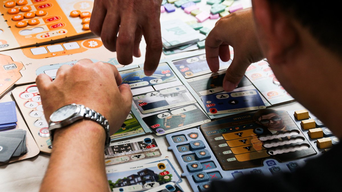 We've just rocked at #BlockMountain event at Chiangmai! 🔥

The cutest fact is that the board game #AgeOfBitcoin is always warmly welcomed by the #Bitcoin, blockchain, and crypto community 😁💓

📑 Note: The Mass Production is coming soon! 🚀