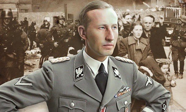 4. únor 1942 - V tajném projevu k nacistickým pohlavárům vyložil Reinhard Heydrich plán na „konečné řešení české otázky“.

V poválečné Evropě nebude pro "Čechy" místo. Ponechat a germanizovat jen „plavovlasé s inteligentními tvářemi a dobrým tělem. 
Znělo z úst tohoto vraha!