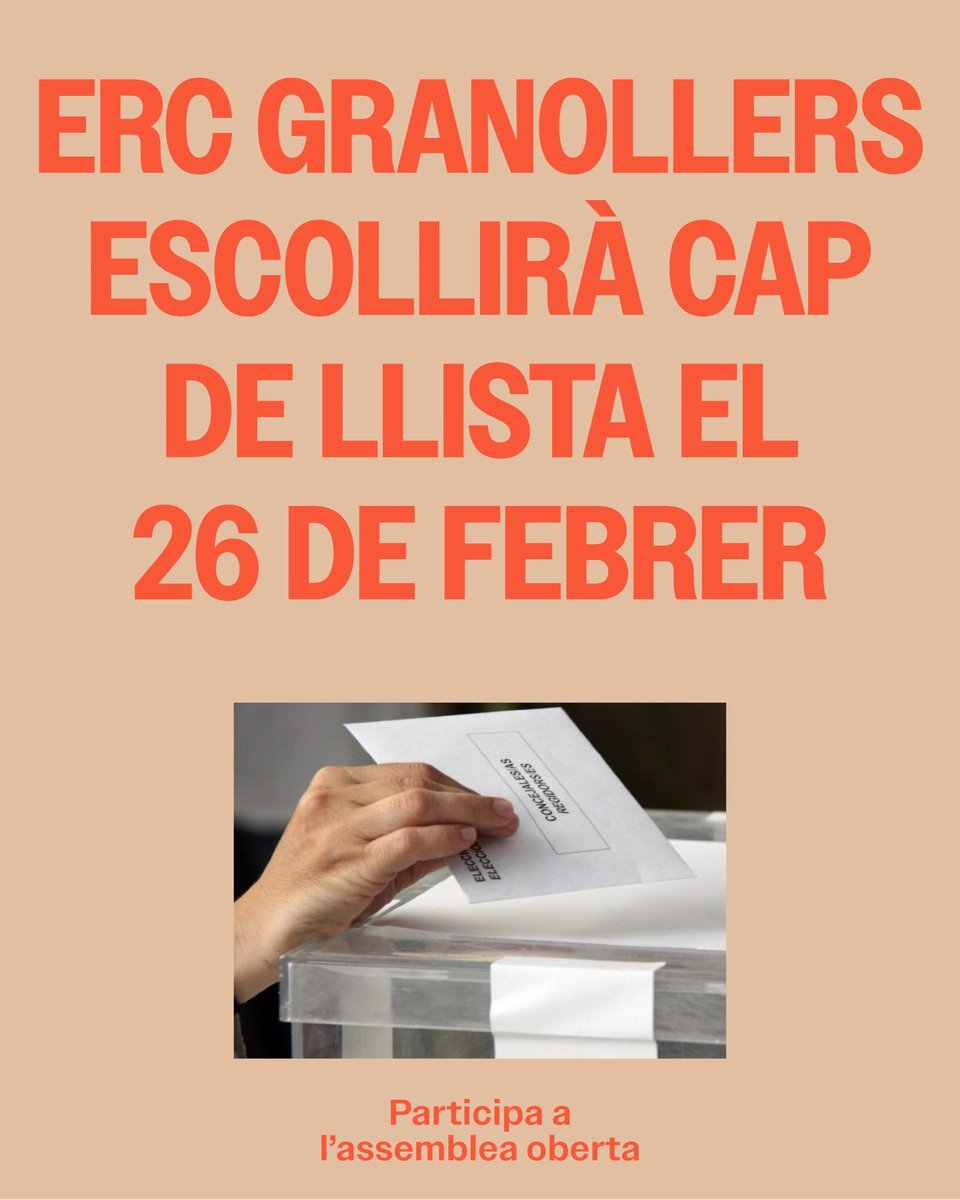 Esquerra Republicana de Granollers tweet media