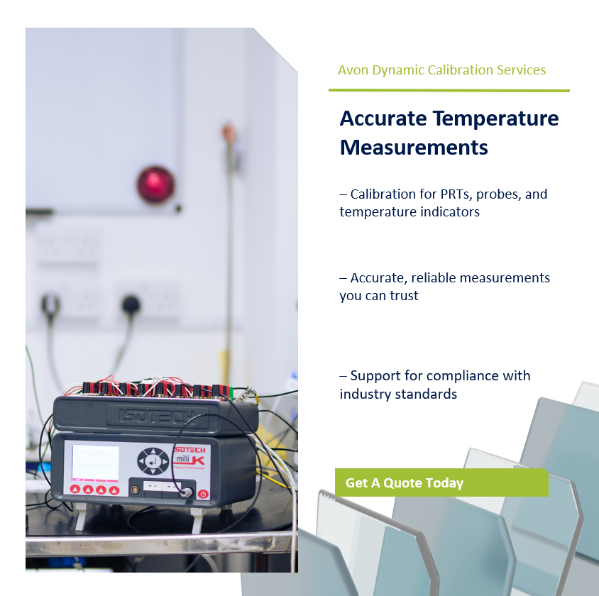 avondynamic's tweet photo. Small temperature deviations can quickly undermine product quality and compliance. If your platinum resistance thermometers (PRTs) aren’t calibrated, your measurement data may not be as reliable as you think.

Get in touch to schedule your calibration - https://t.co/c7YcEpfKTe https://t.co/OyaMtP5h4y