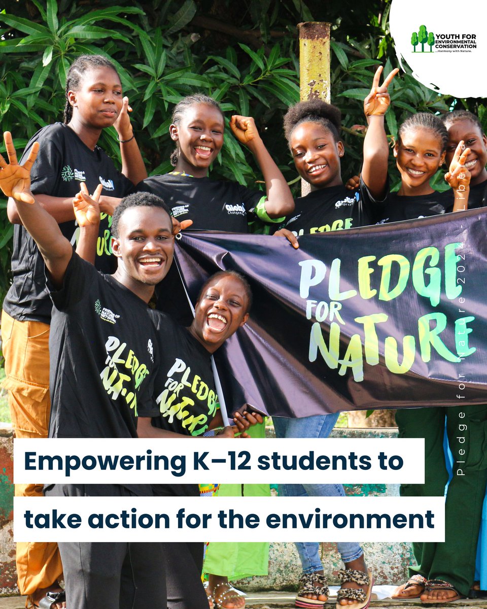 Youth for Environmental Conservation tweet media