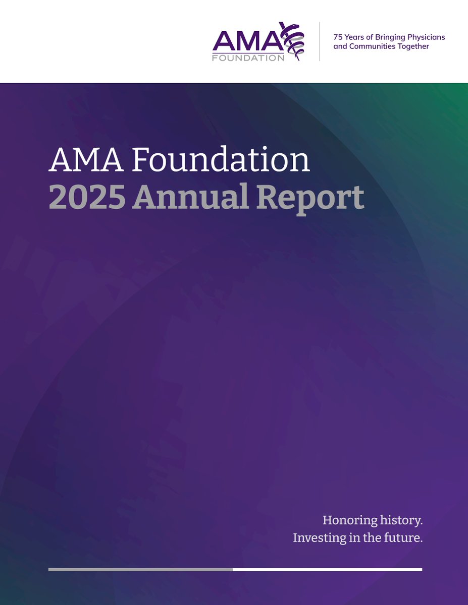 AMA Foundation tweet media
