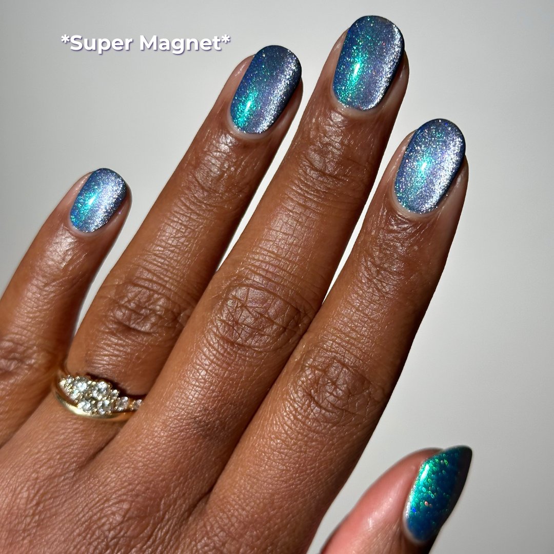 holotaco's tweet photo. Polar Opposites do attract 🥶🫶 Give it a chance: this icy blue magnetic isn’t as cold-hearted as it appears 💔
📸 :
🪄 - @N_P_Society
💅 - doseoflolade
🧲 - melanated.mani
#holotaco #magneticattraction #polaropposites 💿🌮 https://t.co/JtXIBPDEUM