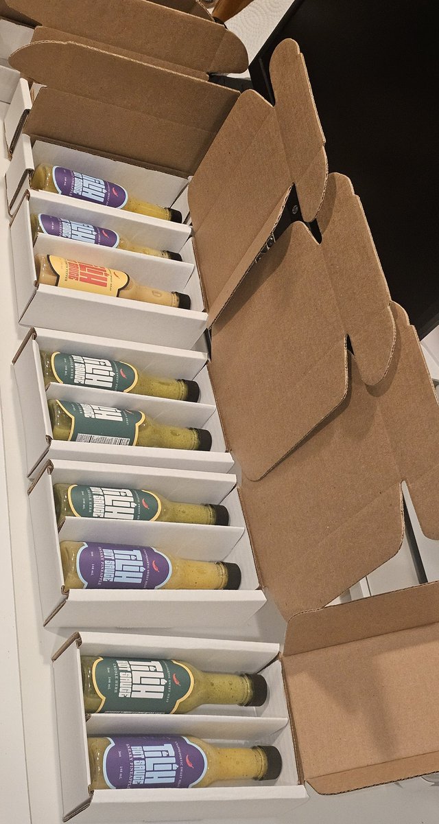 Shipment Day!!

New boxes, insulated, and ready for rough travels.🌶
