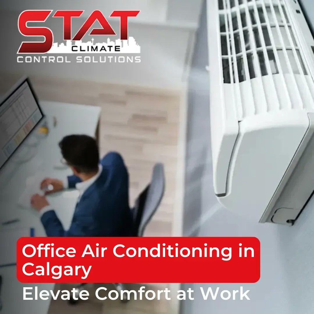 STATClimate's tweet photo. Stuffy office air killing focus?

Faulty AC causes discomfort and reduced employee performance.
High-performance units deliver fresh, cool air for thriving workplaces.

#CommercialAC #CalgaryOffice #ACSolutions #STATClimate #ProductiveSpaces https://t.co/7VnPbvCeas