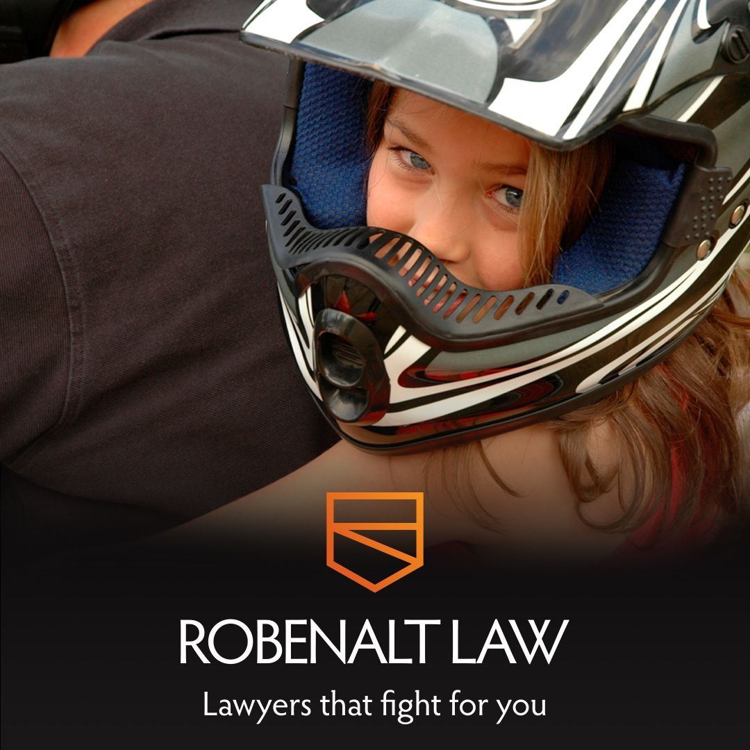 RobenaltLaw's tweet photo. “Can a child ride on a motorcycle?” In Ohio, the answer depends more on the child’s size than their age, and the state imposes specific restrictions for riders under age 18. Find out more: https://t.co/9xuc540kk8 https://t.co/8kXaPSZ8l5