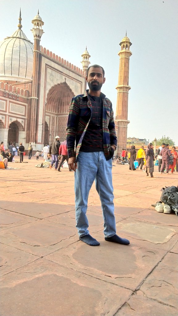 दिल्ली जामा मस्जिद...