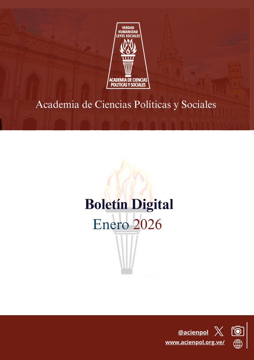 Academia de Ciencias Políticas y Sociales tweet media