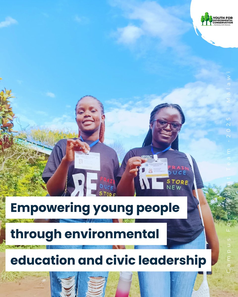 Youth for Environmental Conservation tweet media