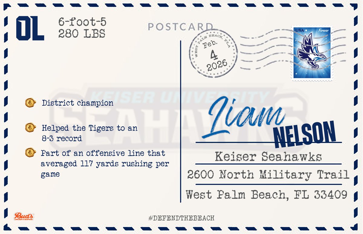 Keiser Football tweet media