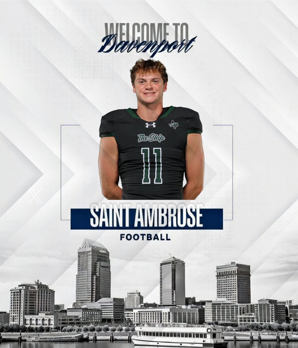 St. Ambrose Football tweet media