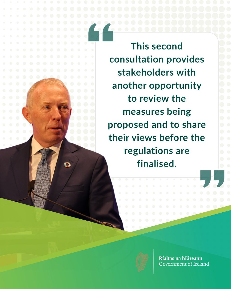 DeptCEE's tweet image. A second public consultation has opened on the draft Wild Salmon and Sea Trout Tagging Scheme Regulations 2026.
🗓️ Consultation closes 5.30pm, Thursday 5 March 2026
👉 Details and submissions: bit.ly/4accmOv