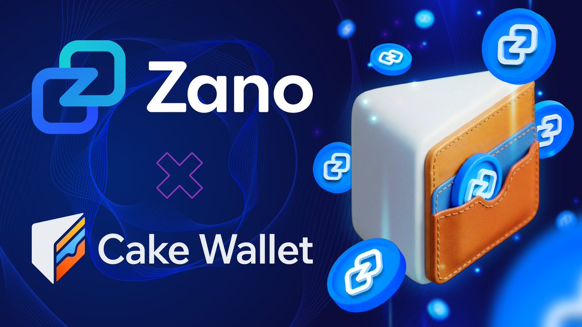 zano_project's tweet photo. Our partnership with @cakewallet is 1 year old, bringing Zano support to Cake's widely used non-custodial wallet. 🎉

Cake lets you hold native #ZANO and its Confidential Assets in one place while keeping full control of your keys and your data.

You can import an existing Zano wallet with your seed phrase and start receiving Zano and other Confidential Assets directly inside Cake.

With private balances, simple management, and built-in exchange features, privacy becomes practical for everyday use.

One year of privacy in your pocket, with more to come! 🔒