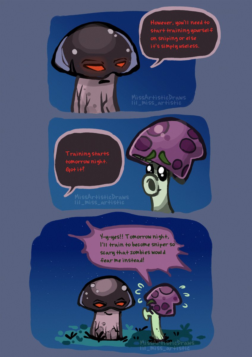 A New Strategy
#plantsvszombies #pvz #plantsvszombiesfanart #doomshroom #puffshroom #pvzdoomshroom #pvzscaredyshroom