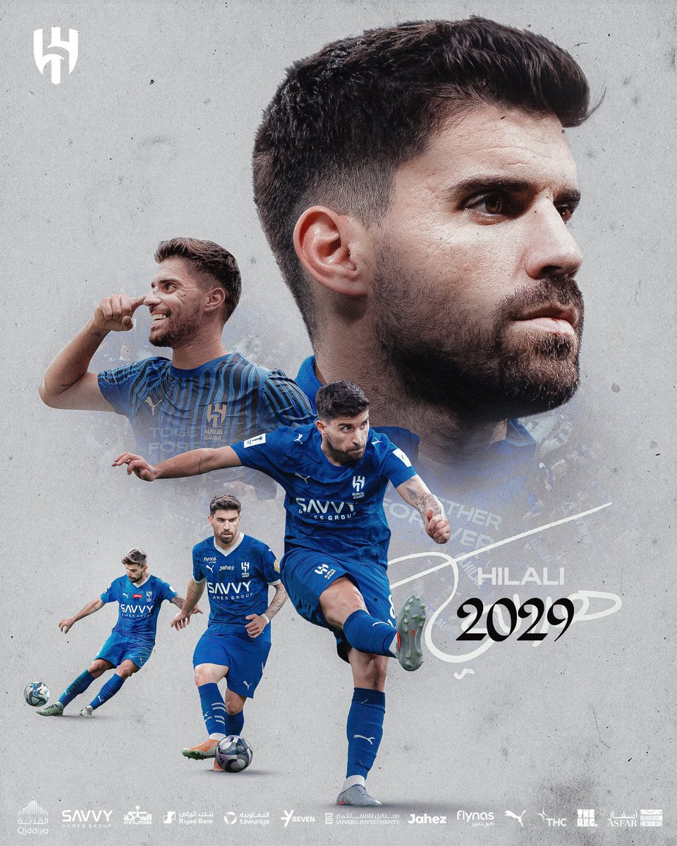 🚨🔵 Official, confirmed. Ruben Neves signs new deal at Al Hilal until June 2029 picking the project for long term.