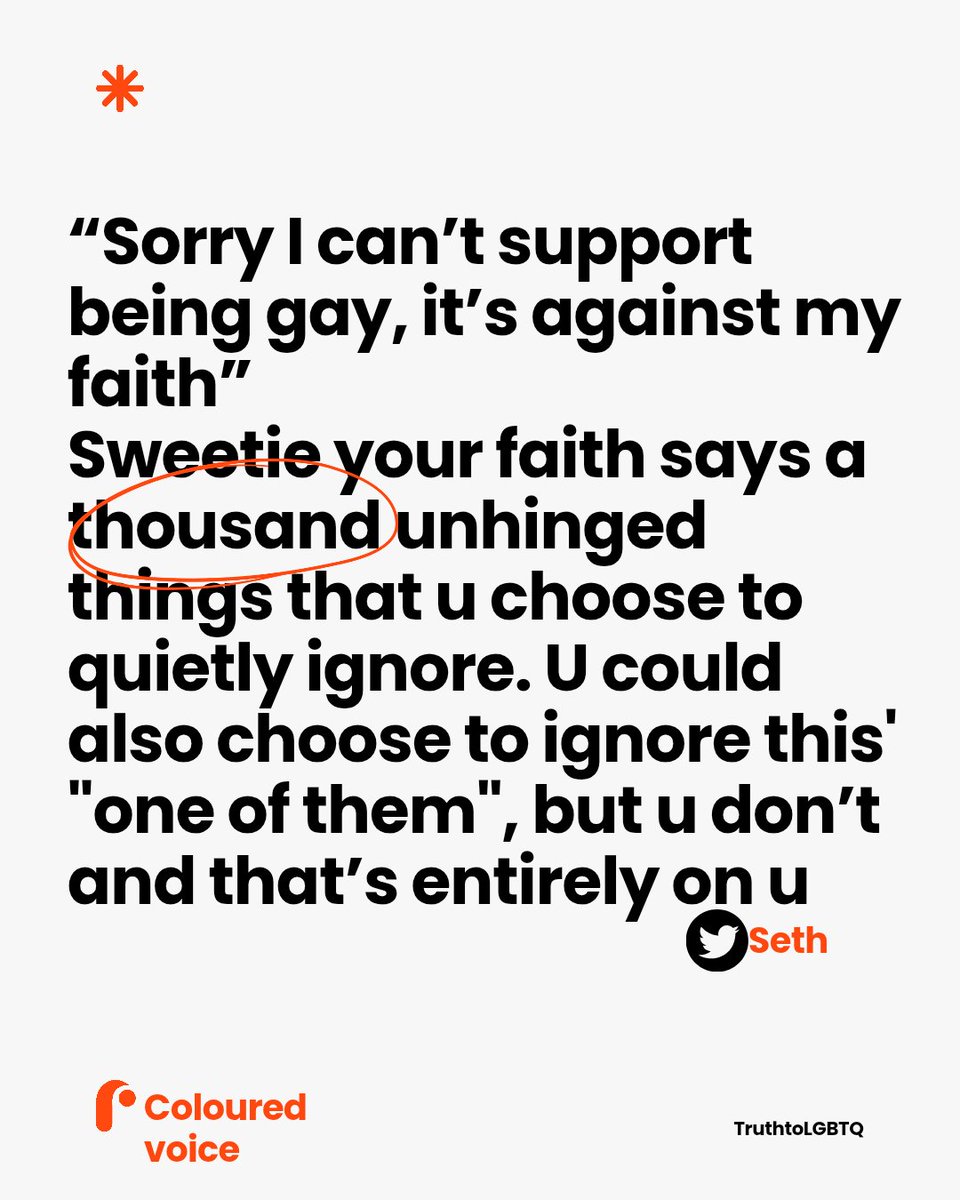 TruthLgbtq's tweet photo. #Endhomophobia
@fiercepatricks https://t.co/8kIy9LGvDW