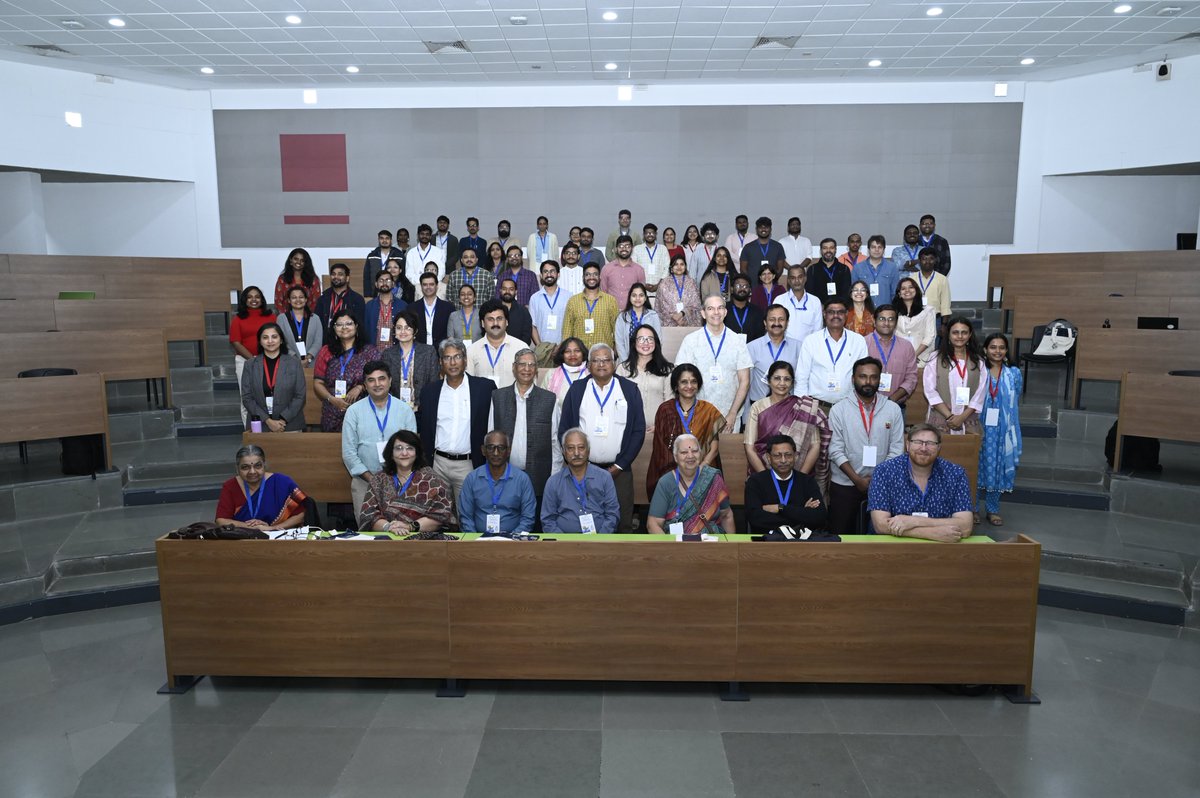 iitgn's tweet photo. 𝗜𝗜𝗧𝗚𝗡 𝗵𝗼𝘀𝘁𝘀 𝗮𝗻 𝗶𝗻𝘁𝗲𝗿𝗻𝗮𝘁𝗶𝗼𝗻𝗮𝗹 𝘀𝘆𝗺𝗽𝗼𝘀𝗶𝘂𝗺 𝗼𝗻 𝗦𝗼𝘂𝘁𝗵 𝗔𝘀𝗶𝗮𝗻 𝗣𝗮𝗹𝗮𝗲𝗼𝗹𝗶𝘁𝗵𝗶𝗰 𝗔𝗿𝗰𝗵𝗮𝗲𝗼𝗹𝗼𝗴𝘆

IIT Gandhinagar recently hosted a four-day international symposium, “Rethinking Deep Time: Debating Transitions, Origins, and Identities in South Asian Palaeolithic Archaeology”, bringing together leading scholars from India and across the world.

Held from 30 January to 2 February 2026, and organised by the Archaeological Sciences Centre, the symposium fostered rich interdisciplinary discussions on human origins, lithic industries, technological transitions, and new dating frameworks shaping our understanding of India’s deep past. Funded by the Wenner-Gren Foundation, the event highlighted emerging research, rigorous debate, and the growing global significance of South Asian archaeology.

A meaningful step was taken towards rethinking deep time through collaboration, dialogue, and science-driven archaeology.

#IITGN #IITGandhinagar #Archaeology #SouthAsianPrehistory #DeepTime #ResearchAtIITGN #InternationalSymposium #InterdisciplinaryResearch

@EduMinOfIndia | @PIB_India | @PTI_News