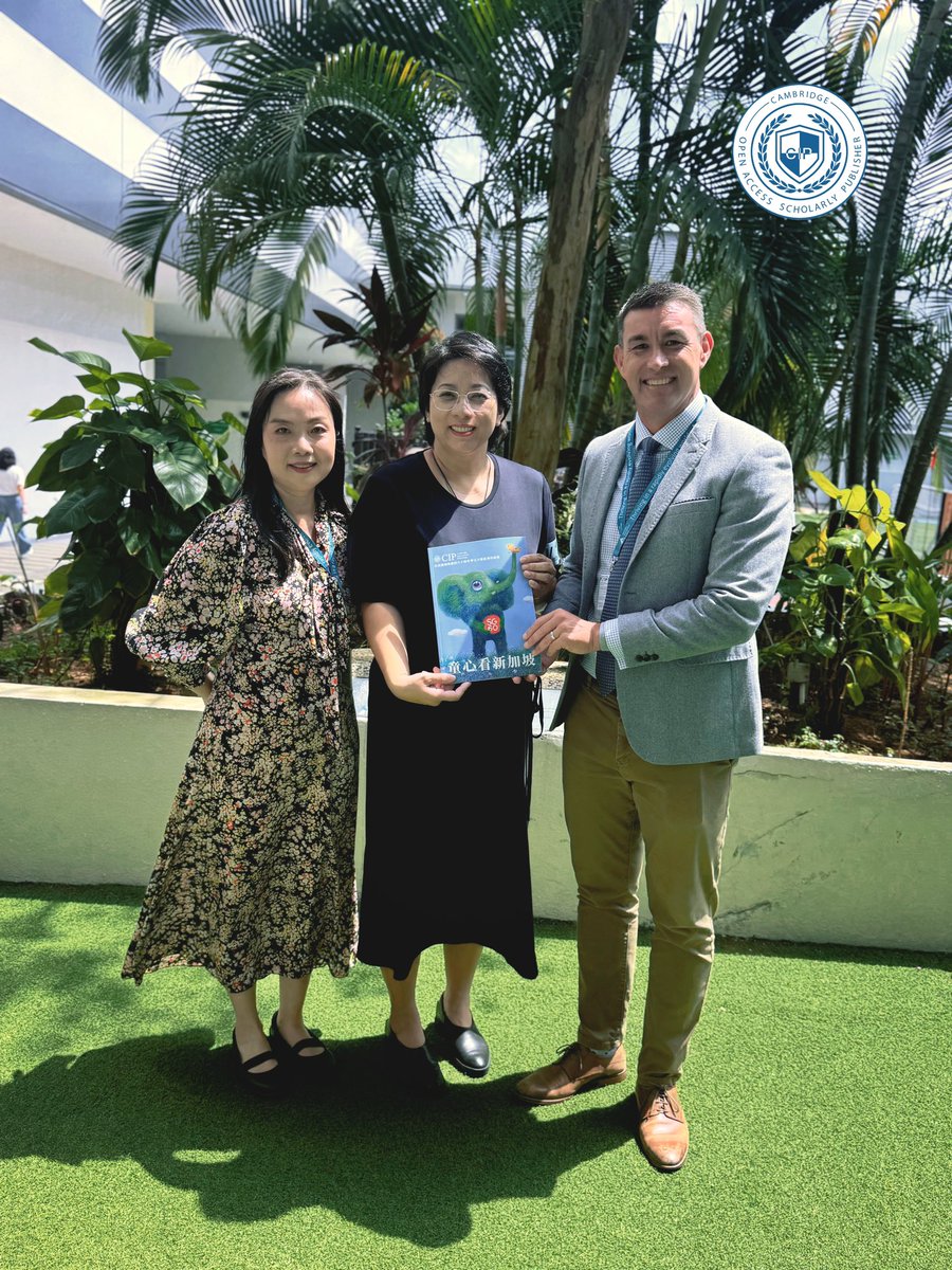 CambridgeIntPub's tweet photo. As Singapore approaches its 60th anniversary, we are incredibly proud to unveil a special gift. Cambridge International Publishing (CIP) and the Australian International School (AIS) have officially launched "Singapore Through a Child's Eyes" https://t.co/GYLroriQ2K