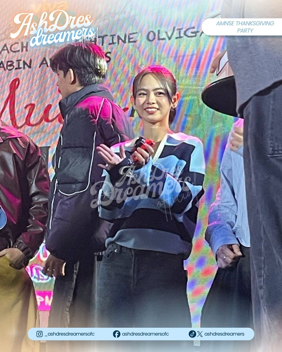 AshDresDreamers's tweet photo. Your smile alone is enough to make us keep going—through the noise, the wait, the chaos. 🫶

It’s that quiet kind of strength that reminds us why we stay, why we believe, and why we continue every single time. ✨

#AshtineOlviga #AngMutyangSectionETheDarkSide #AMNSEBook2 https://t.co/bPwb5ZCcvB