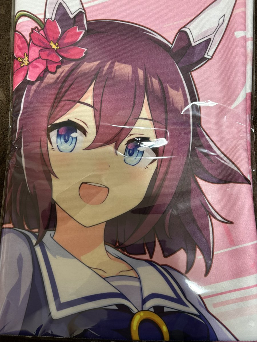 最推しのタオルが届きました🌸 チヨちゃん応援タオルかわいいね