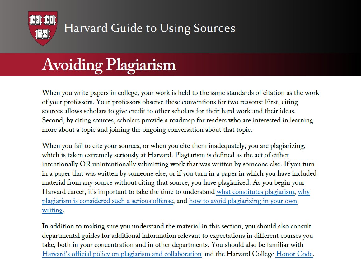 MushtaqBilalPhD's tweet photo. Harvard's guide on what plagiarism is and how to avoid it.

Download by clicking the link below.

Follow Silvi on LinkedIn for more tips and free resources on systematic reviews and academic writing.

https://t.co/UnqhCceKf7 https://t.co/7j3r0KmSCn