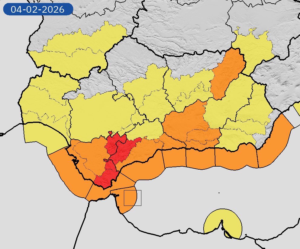 AEMET_Andalucía tweet media