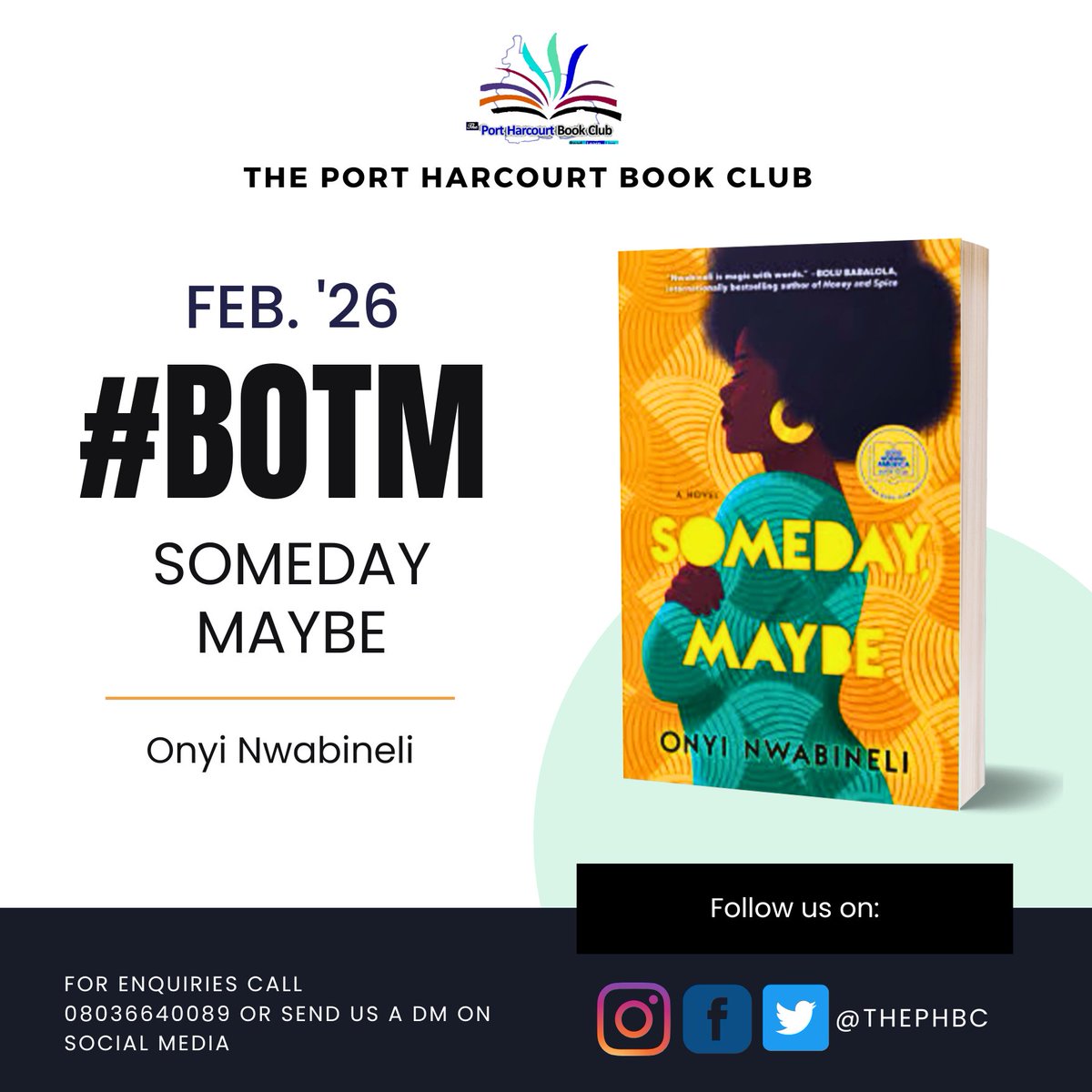 The Port Harcourt Book Club tweet media