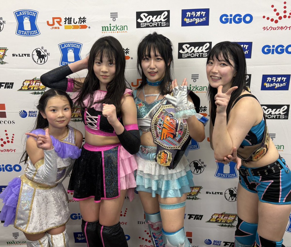 スターダム #STARDOM さくらあやさん＆玖麗さやかさんと かわいい対決