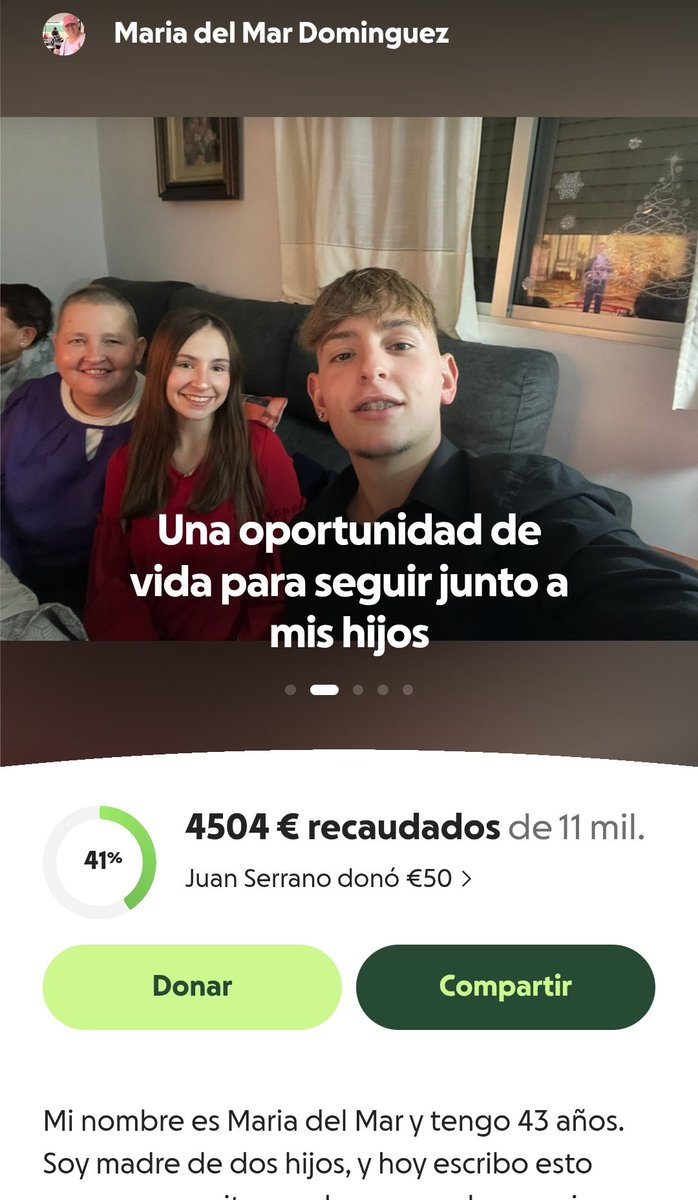 mivida_sfc's tweet image. 🚨Difusión máxima por favor. Aquí es cuando te das cuenta que nuestros problemas no son verdaderos problemas 

Demostrad lo que hace el sevillismo y como nos ayudamos entre sevillistas. Son de los nuestros