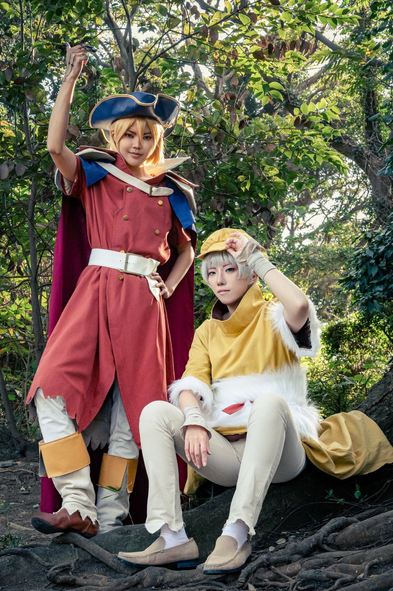 ⚠︎cosplay / Dr.STONE 七海龍水:@xlwoo1126 西園寺羽京:@nlo_piyo