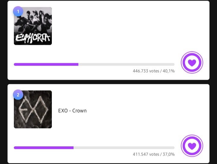 EXO Streaming & Voting tweet media