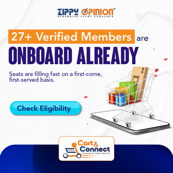 Seats are filling fast. With only 50 total spots, registrations are closing fast.

Once seats are filled, registrations close and wait listing begins. Check your registered email inbox to join the community.

#CartAndConnect #ZippyOpinion #NowOnboarding  #EarnMore
