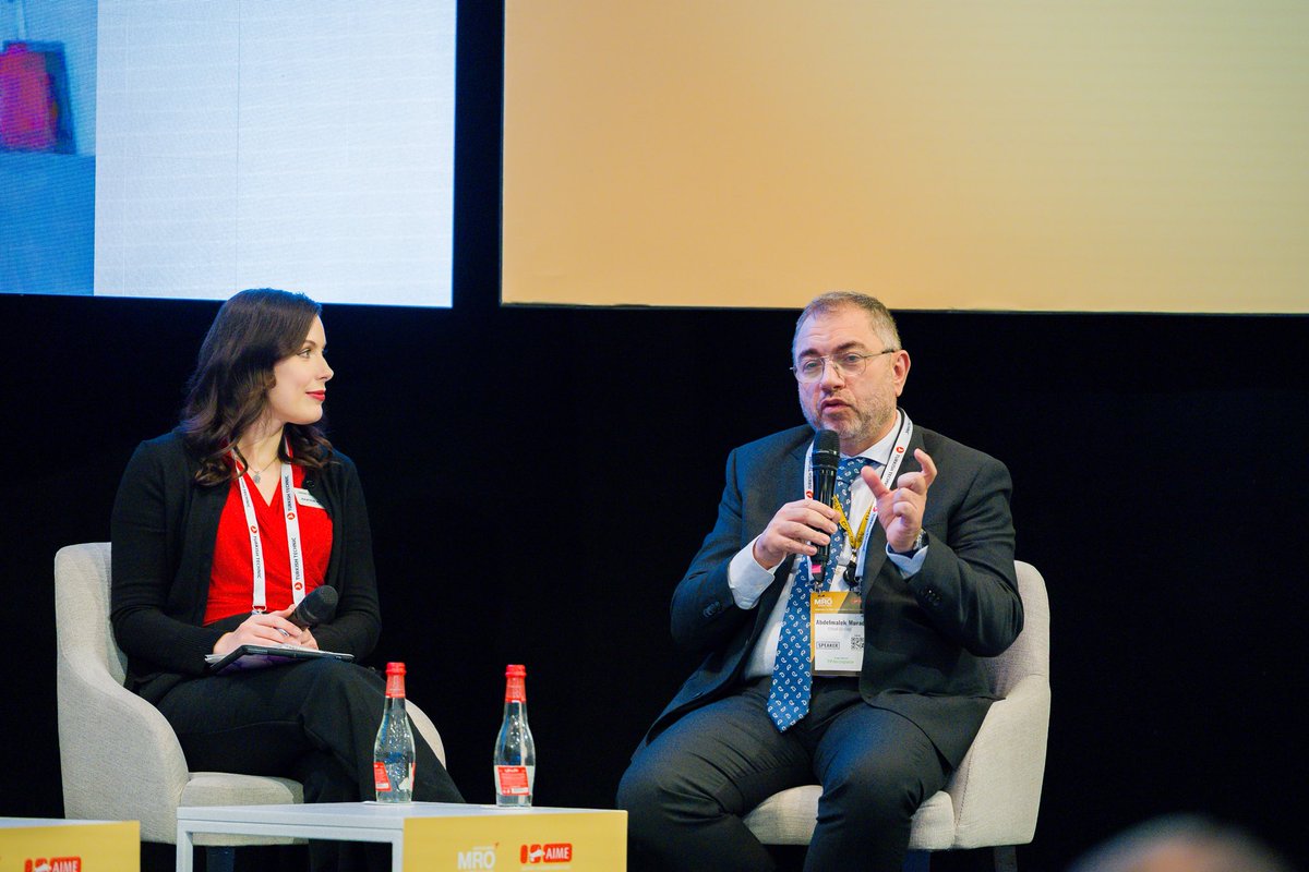 AIMiddleEast's tweet photo. The Skyward Innovations session has just taken flight!

This pitch competition showcased bold startup ideas pushing the boundaries of MRO and aircraft interiors — from Al- and AR-enabled maintenance and faster technician hiring, to next-gen cabin concepts and smarter solutions. https://t.co/spf1UF5CLY