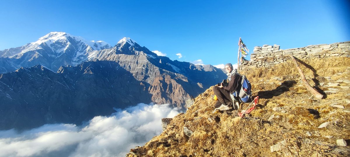 DelightsTrek's tweet photo. “The Poon Hill and Khopra route trek offers a beautiful mix of classic viewpoints and quieter high trails, with wide views of the Annapurna and Dhaulagiri ranges along the way." https://t.co/aCl1ASQ4Su