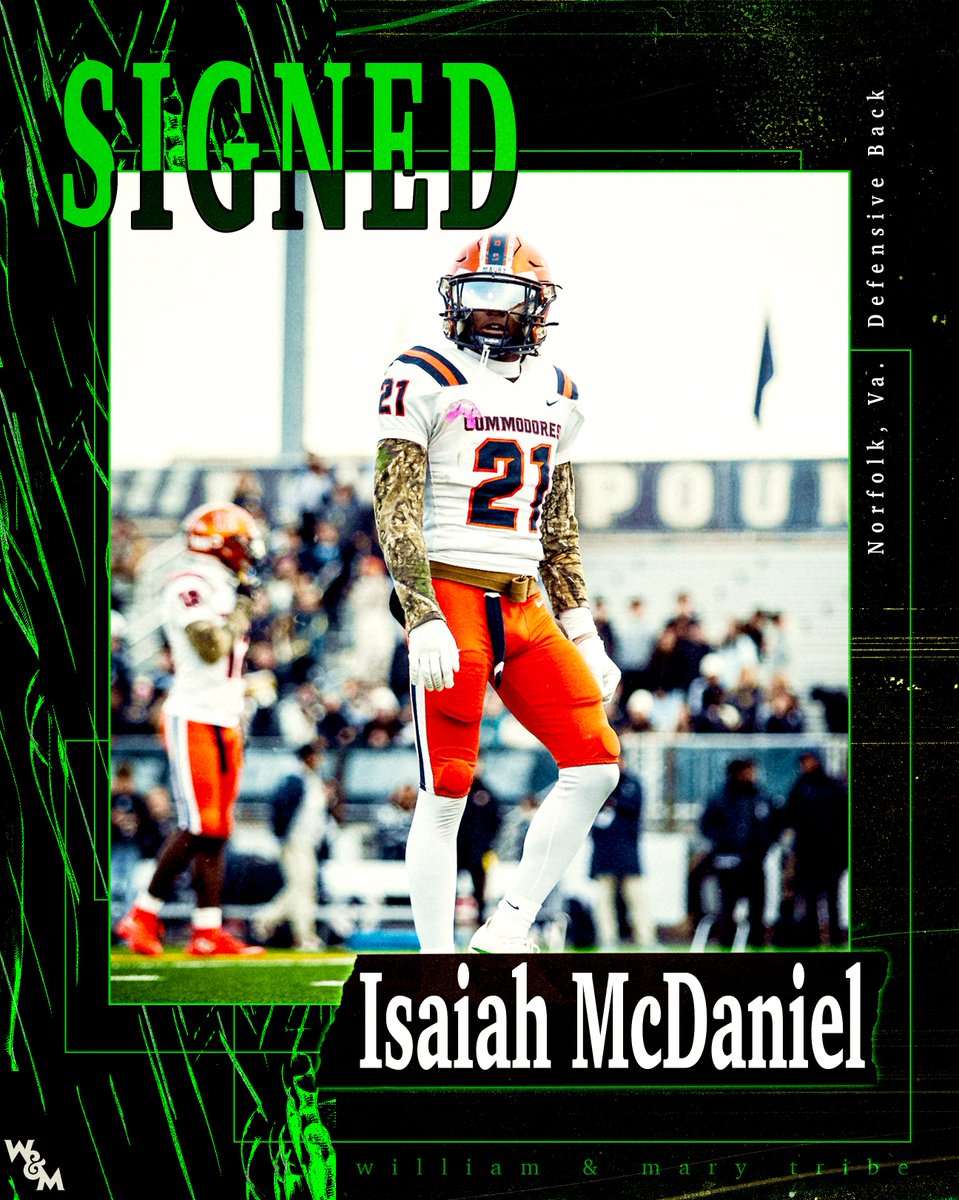 William & Mary Tribe Football tweet media