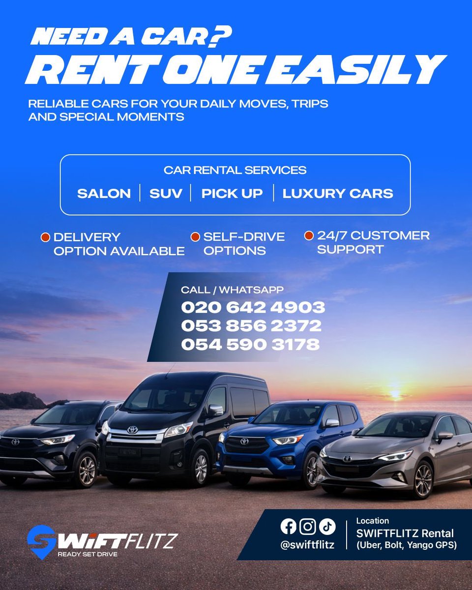 BEST CAR RENTAL COMPANY🇬🇭 tweet media