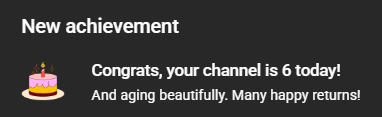 RogueLiliana's tweet photo. Wow - my YouTube channel is 6 today?! 🎂

Do you follow me over there? It's fun - 100s of hours of great content 💜🔥 https://t.co/HZoc9ZNXkP