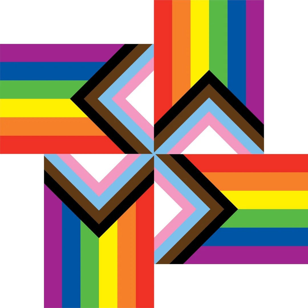 Você sabia que é possível combinar 4 bandeiras do Orgulho -H para criar uma Super-Ultra Orgulho -H?