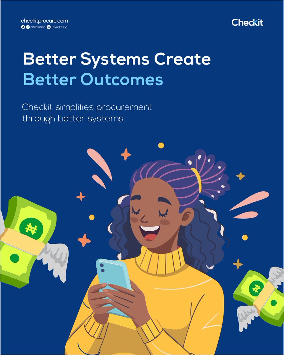 Checkitinc's tweet photo. When procurement runs on clear systems, businesses operate with more confidence and control.

Checkit helps teams manage sourcing, payments, and supply chain processes more efficiently.

#Procurement #Shipping #Supplychain #Business https://t.co/yYHksFuRf6