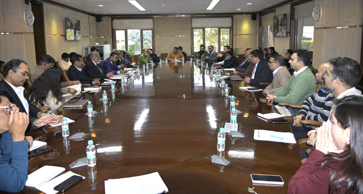 IDSAIndia's tweet photo. MP-IDSA hosted a discussion on the book 'Pakistan: Ideologies, Strategies and Interests' by Amb Dinkar P Srivastava. The session was chaired by DG @SujanChinoy with insights from discussants Lt Gen Rakesh Sharma &amp; @ACPShukla , followed by lively Q&amp;A session. https://t.co/7EH0XZ0Jdg