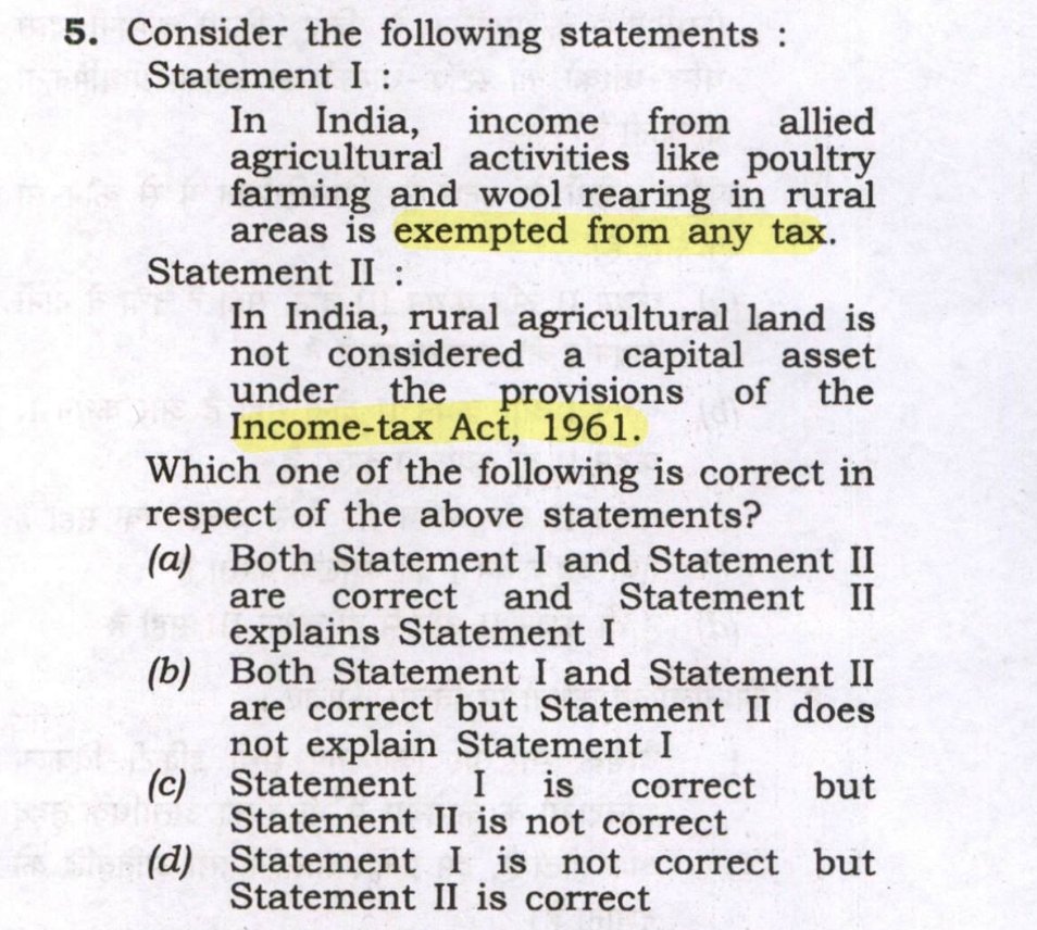 50_Dark_Knight's tweet photo. UPSC CSE Tricks &amp; Trap based on trends &amp; analysis 

Warning ⚠️ — Use Knowledge First. Logic is always Secondary.

When sth is Exempted from Tax — Most likely Wrong 

When sth is Covered under Certain Laws — Most likely Correct 

#UPSCPrelims2026 #UPSC2026 https://t.co/ROBwNJOEpg