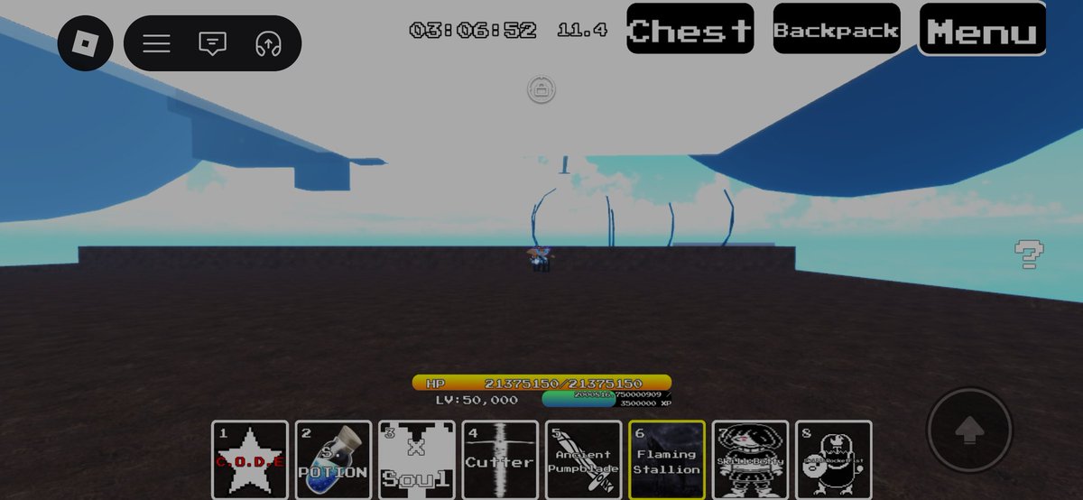 GeometryVid's tweet photo. After many times noclippin out of battlearena for no reason (caused by jumppad, and a thin edge), most of scenic arena was skipped for some reason.
I cannot tell why some structures from outside of the map sometimes "nostalgic"? (Is it because I'm addicted to liminal spaces? 💀) https://t.co/R9UCUKYO6g