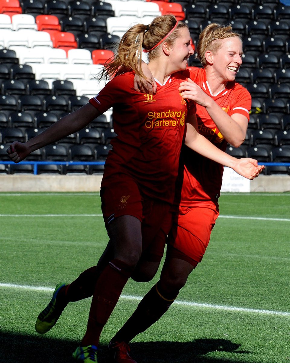 Core memory unlocked 🔓

<a href="/LolloFors/">Louise Schillgard</a> and <a href="/tatsdowie/">Natasha Dowie</a> back on the pitch together for #Legends2026 at Anfield ❤️