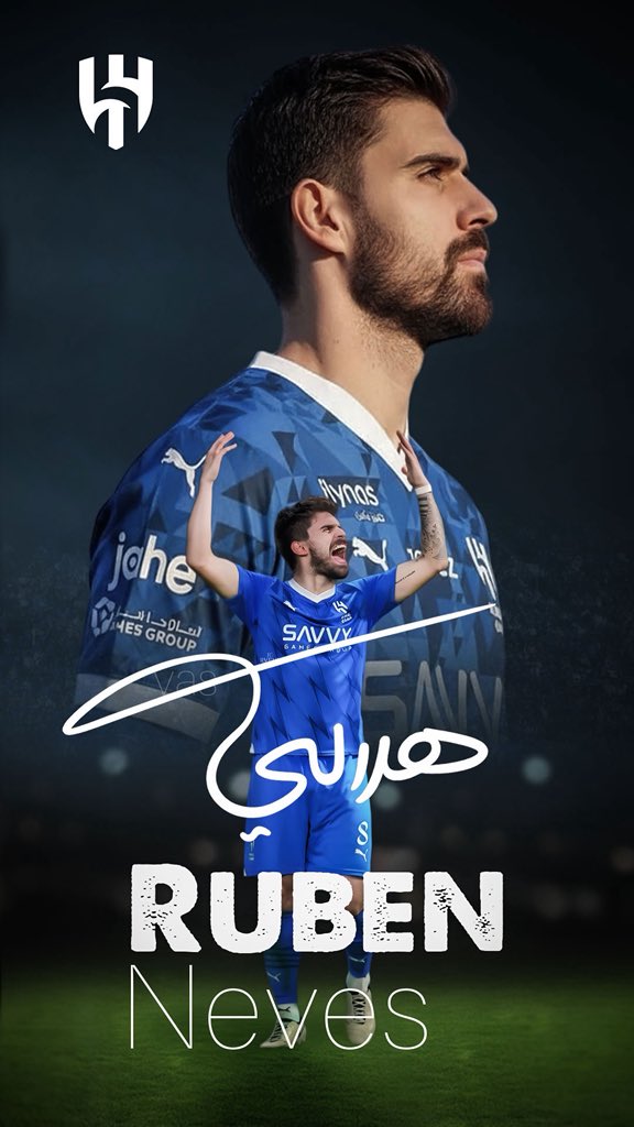 اكتملت الشتوية ✅
نيڤيز هلالي 😍 2029🐐🇵🇹

صفقة جديـدة تحسب لإدارة "وجـه السعد" .. ألف مبـروك ..💙🤍
#الهلال 
#كبير_آسيا
#روبن_نيفيز