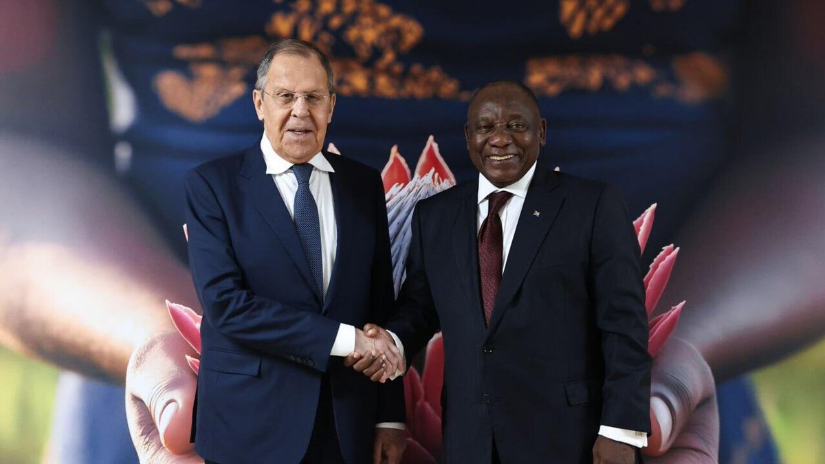 FM #Lavrov: South Africa is a full-fledged permanent member of the G20. 

❗️ This status cannot be altered unilaterally by any single decision – whether by the forum’s chair or anyone else.

👉 tinyurl.com/3dp5fb8r