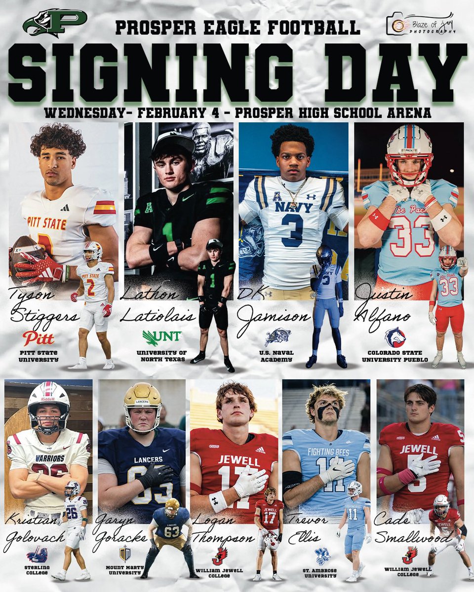 Prosper Eagles FB tweet media