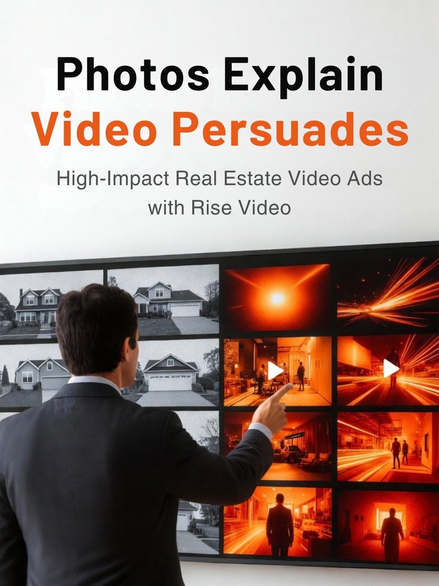 ClipN816's tweet image. Photos Explain
Video Persuades
Choose what Converts

#RealEstateVideoMarketing #ClipN #RiseVideo #PropertyAds