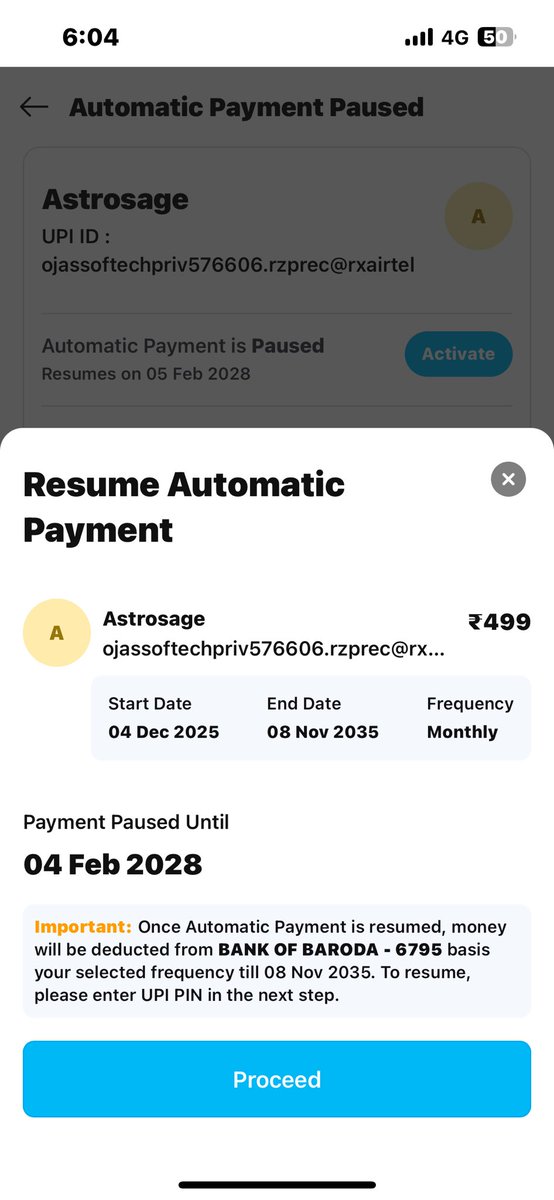 MohiniDr's tweet photo. Astro sage company every month is dedicating Rs 499 though no subscription I had done and though complain many times ,no response still the account is showing activate take serious note of this https://t.co/6E6FGR2h8T