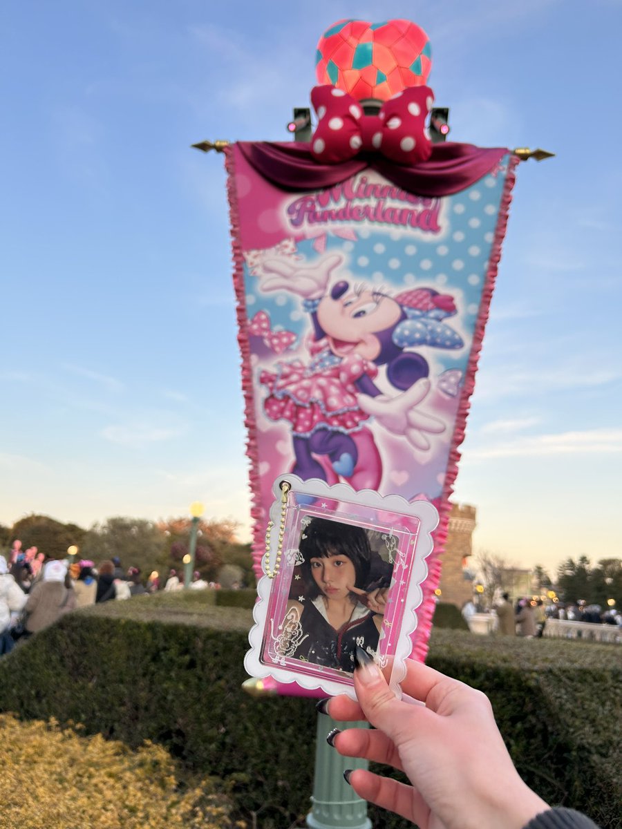 お久しぶりです
推し活してきた
チェヨンちゃんとミニーちゃん🍓🎀